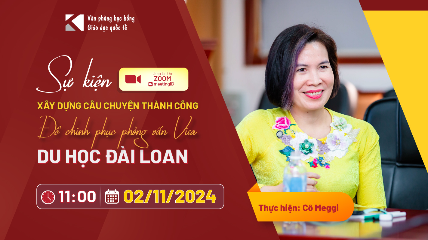Xây dựng câu chuyện thành công để chinh phục phỏng vấn visa du học Đài Loan